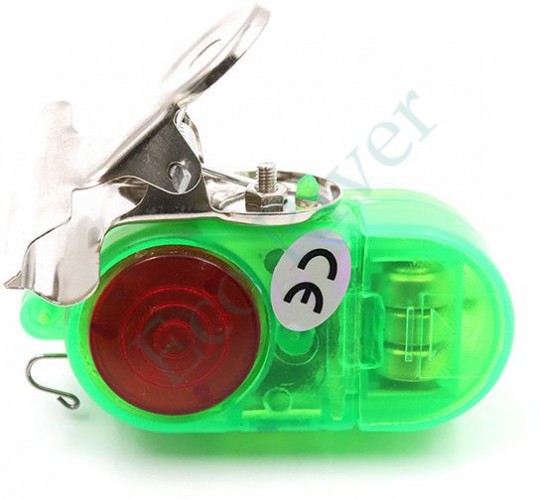 Сигнализатор поклевки светошумовой, зеленый (уп. 2 шт.)