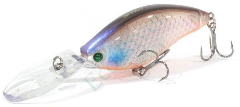 Воблер Sprut Moretto 3D 70F 18.5г/CRBK-3D