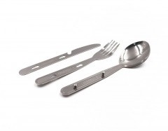 Набор столовых приборов Следопыт, нерж. (ложка, вилка, нож)/120/