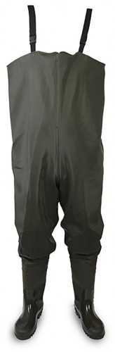 Полукомбинезон рыбацкий Следопыт ПВХ, р. 47, цв. олива/5/4/