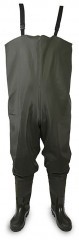 Полукомбинезон рыбацкий Следопыт ПВХ, р. 47, цв. олива/5/4/