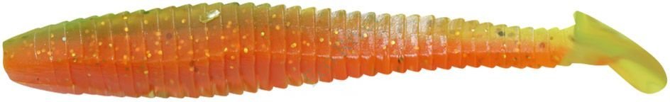Виброхвост Yaman PRO Flatter Shad, р.4 inch, цвет #16 - Arbuz (уп. 5 шт.)