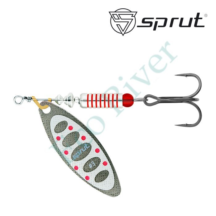 Блесна Sprut Atra Spinner №2 7.5г/BKS1