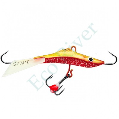 Балансир Sprut Mikari №9 22г 75мм RG+тр. с ф/к