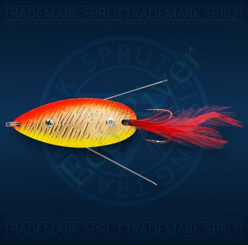 Блесна Sprut Fugubiki Spoon колеб. 70мм/23г/GTO