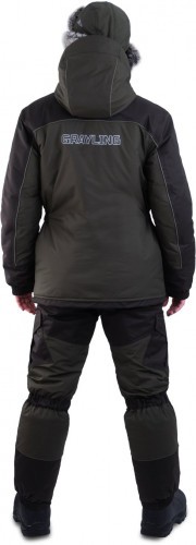 Скат V2 костюм для рыбалки GRAYLING, зимний -45, хаки