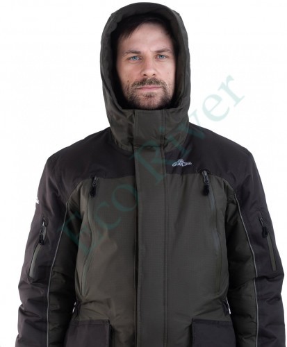 Скат V2 костюм для рыбалки GRAYLING, зимний -45, хаки