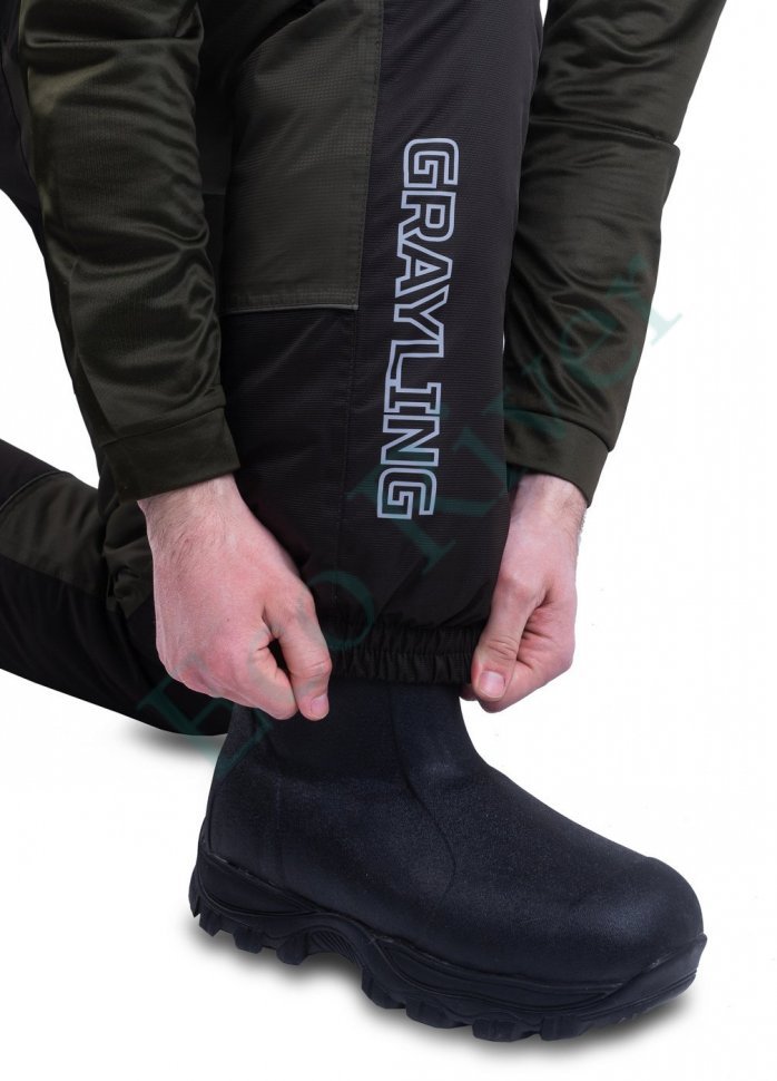 Скат V2 костюм для рыбалки GRAYLING, зимний -45, хаки