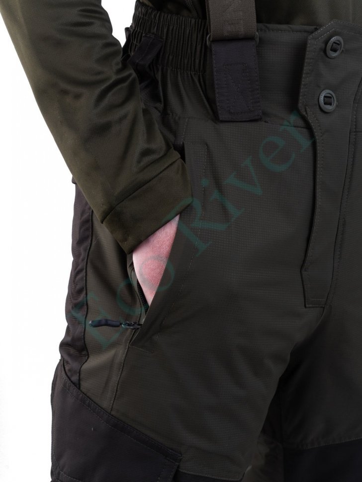 Скат V2 костюм для рыбалки GRAYLING, зимний -45, хаки