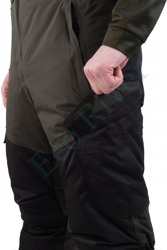 Скат V2 костюм для рыбалки GRAYLING, зимний -45, хаки