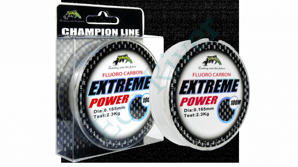 Леска Strike Pro Fluorocarbon Extreme Power 0.143 100м