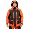 Костюм рыболовный Graff зимний (поплавок, до -15гр.) размер 2XL/182-188 (Bratex 8000, оранжево-черный)