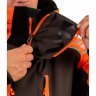 Костюм рыболовный Graff зимний (поплавок, до -15гр.) размер 2XL/182-188 (Bratex 8000, оранжево-черный)