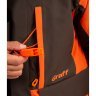 Костюм рыболовный Graff зимний (поплавок, до -15гр.) размер 2XL/182-188 (Bratex 8000, оранжево-черный)