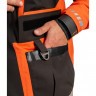 Костюм рыболовный Graff зимний (поплавок, до -15гр.) размер 2XL/182-188 (Bratex 8000, оранжево-черный)