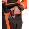 Костюм рыболовный Graff зимний (поплавок, до -15гр.) размер 2XL/182-188 (Bratex 8000, оранжево-черный)
