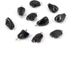 Груз Пуля-эксцентрик окрашенный разборный Яман (10 шт.) - 3 гр., чёрный