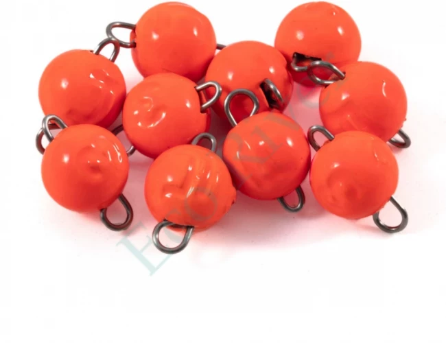 Груз Чебурашка окрашенный разборный Яман (10 шт.) - 3 гр., оранжевый/900/