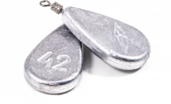 Груз Ложка плоская с вертлюгом Яман (10 шт.) - 42 гр./350/