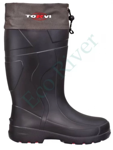 Сапоги мужские Torvi, ЭВА, подошва ТЭП, 4-слойный вкладыш (флис), -25°С, р.45-46, черный/5/