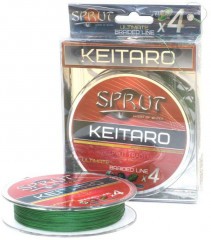 Леска плетёная Sprut Keitaro Ultimate X4 dark green 0.14 140м
