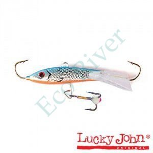 Балансир Lucky John Classic 30мм+тройник 81301-45H