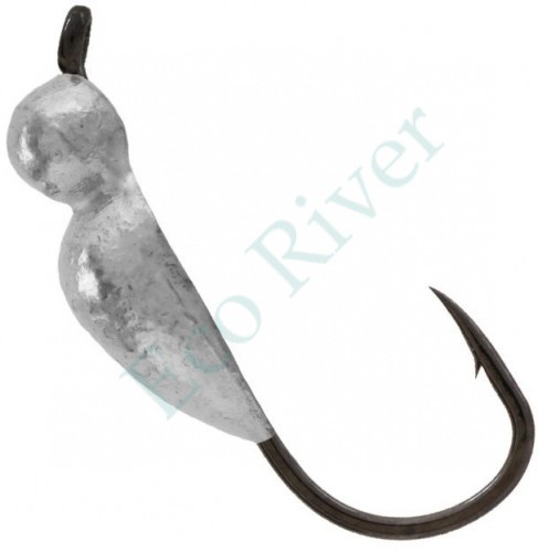 Мормышка вольфрам LumiCom Нимфа Ф3.5 никель