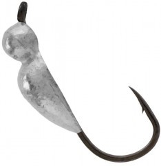 Мормышка вольфрам LumiCom Нимфа Ф3.5 никель