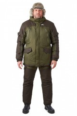 Скат костюм для рыбалки GRAYLING, зимний -35, хаки