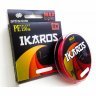 Шнур плетеный Shii Saido Ikaros 8X, L-150 м, d-0,370 мм, test-20,39 кг, light pink/10/