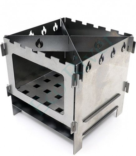 Печь-щепочница Следопыт, 154х154х150 мм/15/20/