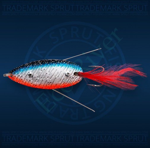 Блесна Sprut Fugubiki Spoon колеб. 70мм/23г/SOB