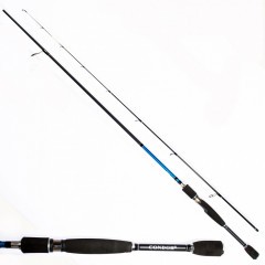 Спиннинг Condor Black Point длина 2,28 м, тест 3-12 гр, carbon IM-8, штекер