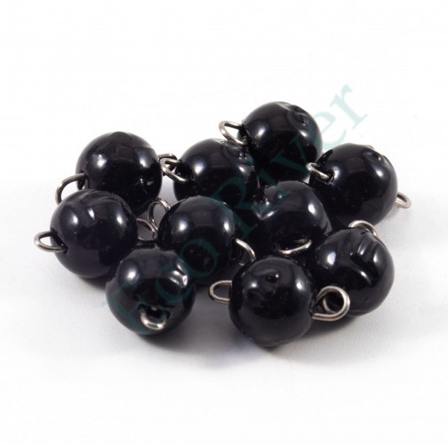 Груз Чебурашка окрашенный разборный Яман (10 шт.) - 3 гр., чёрный/900/