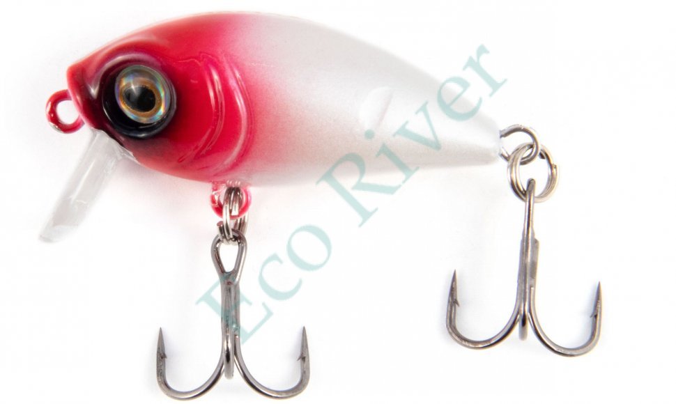 Воблер Namazu WaterFly, L-36мм, 2,8г, крэнк, медленно тонущий (0-1,0м), цвет №1/200/