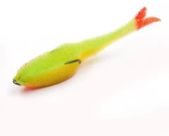 Поролоновая рыбка Yaman Devious Minnow на двойнике, р. 105 мм, цвет 21 UV (5 шт.)