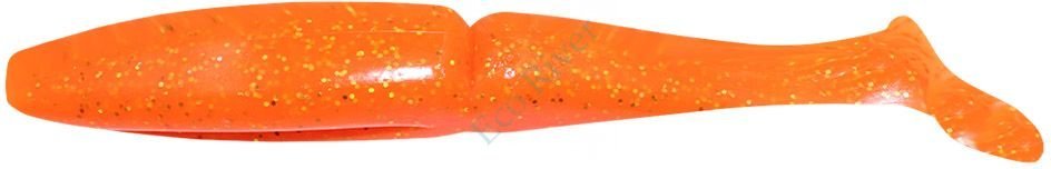 Виброхвост Yaman PRO Mamura, р.5 inch, цвет #03 - Carrot gold flake (уп. 4 шт.)/25/