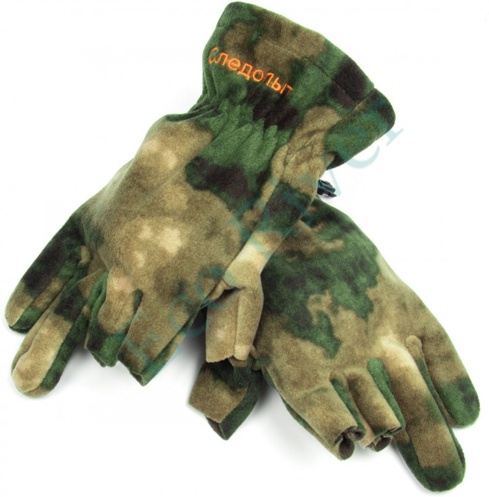 Перчатки Следопыт - PROFI 3 Cut Gloves , виндблок, камуфляж, р-р L(9)/50/