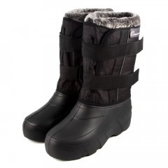 Сапоги-дутики мужские на липучке Следопыт, ЭВА, 4-слойный меховой вкладыш, -50°С, р.44, черный/8/