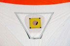 Палатка Куб Condor зимняя утепленная 1,8 х 1,8 х 1,95 оранжевый/белый