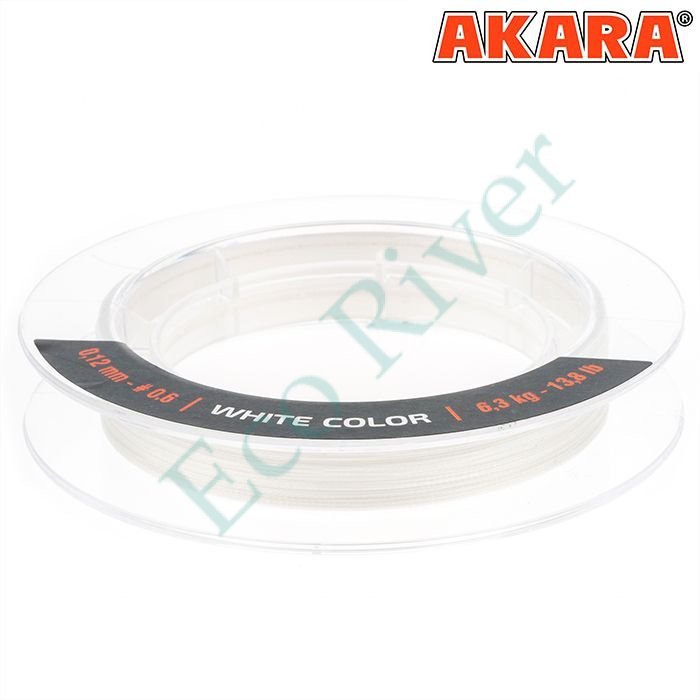 Шнур Akara Ultra Light White 100 м 0,08