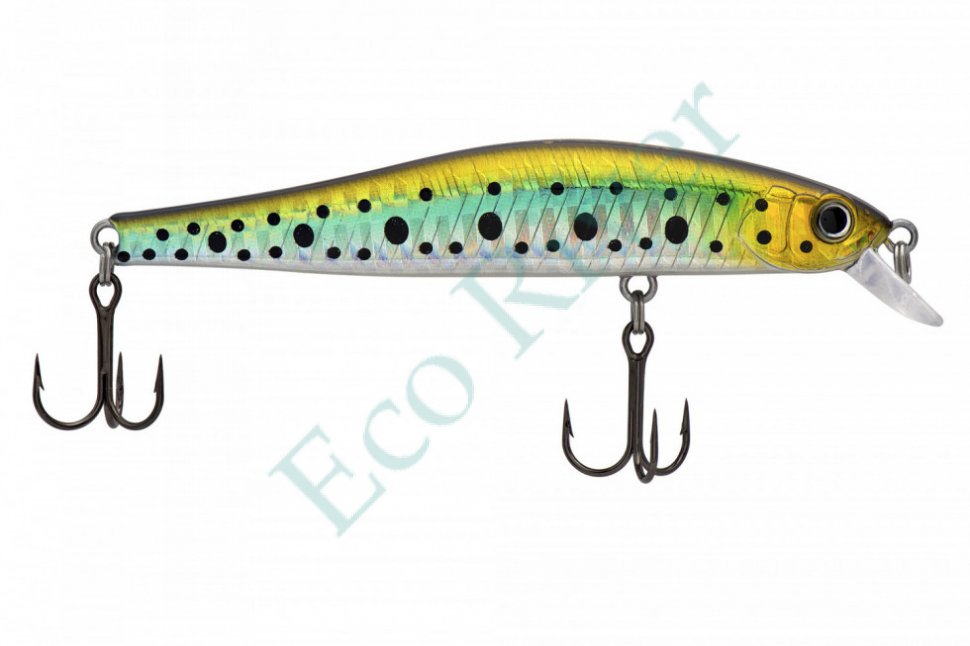 Воблер Kyoda VOLADOR MINNOW-90F, длина 9,0 см, вес 10.0 гр, цвет P693, заглубление 0,5-1,0м.
