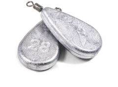 Груз Ложка плоская с вертлюгом Яман (20 шт.) - 28 гр./500/