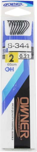 Поводок готовый Owner S-344 №2 8шт