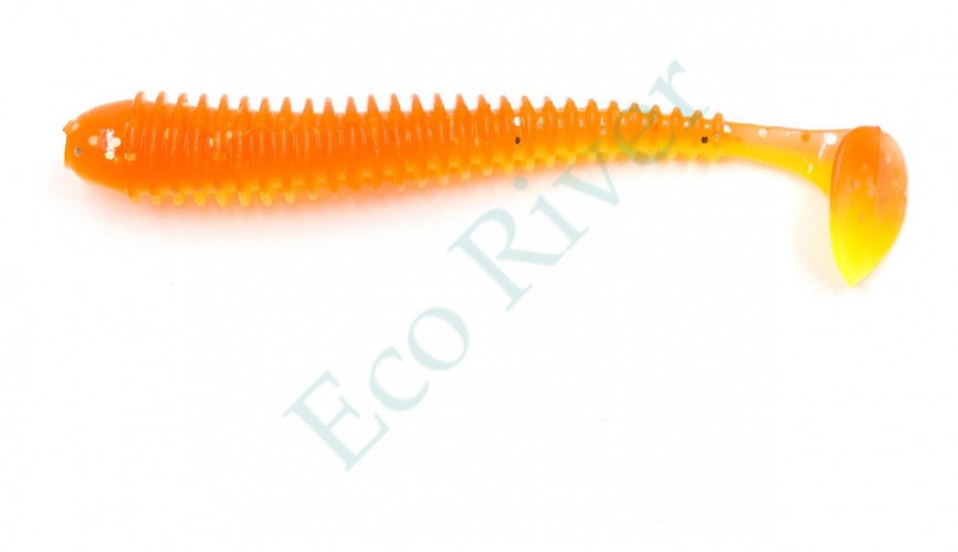 Виброхвост Yaman PRO Betta, р.3,5 inch, цвет #25 - Sunshine (уп. 8 шт.)