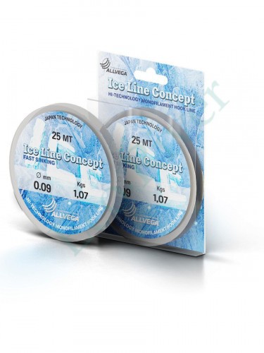 Леска Allvega Ice Line Concept 0.08 25м