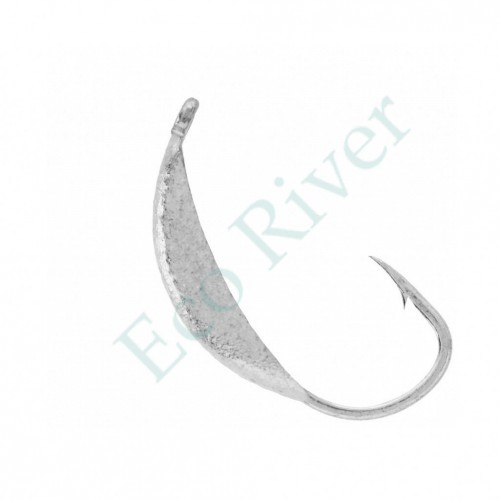 Мормышка вольфрам LumiCom Супербанан Ф4 серебро