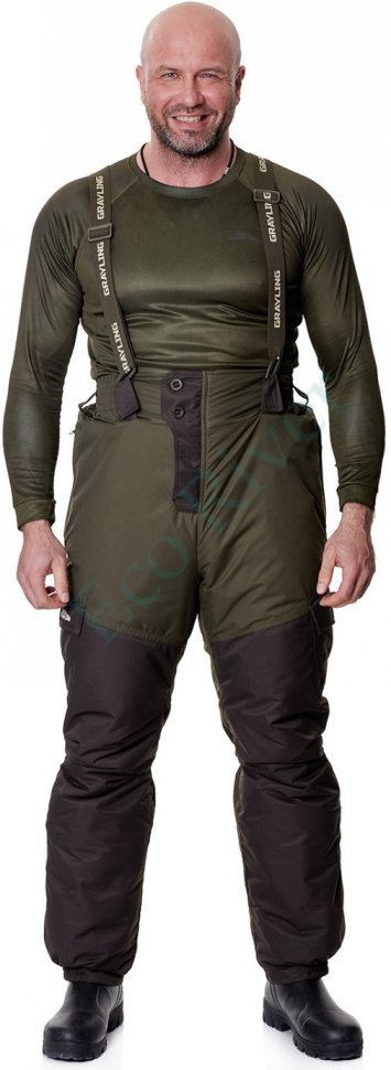 Скат костюм для рыбалки GRAYLING, зимний -45, хаки