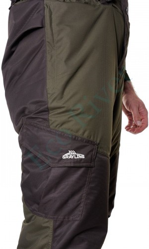 Скат костюм для рыбалки GRAYLING, зимний -45, хаки