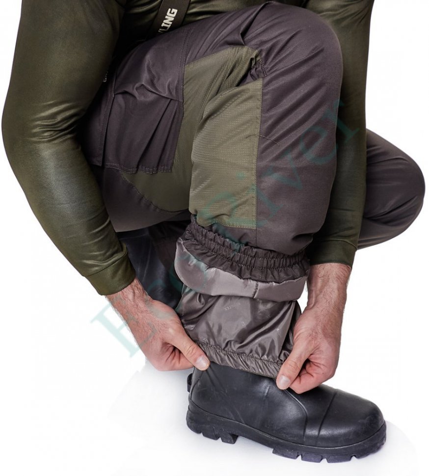 Скат костюм для рыбалки GRAYLING, зимний -45, хаки